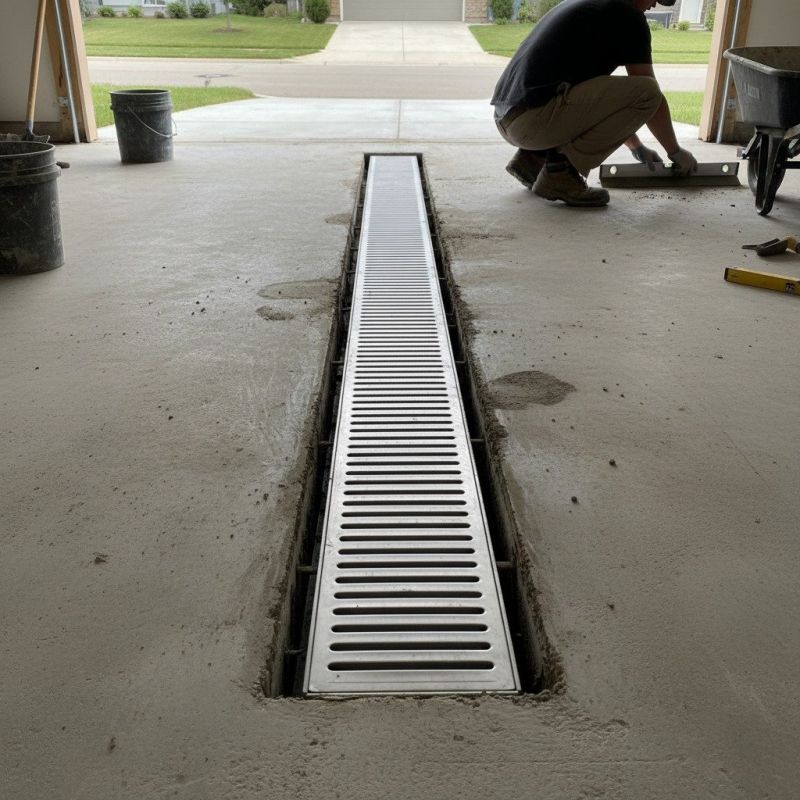 Linear Drain Mounting