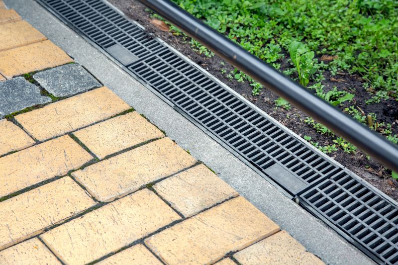 Outdoor Linear Drain Setup